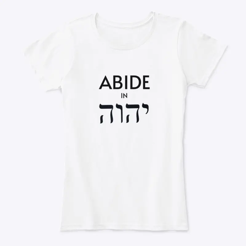 ABIDE in YAHWEH APPAREL